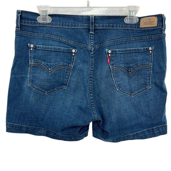 Levi's 515 Short Blue Jean Denim Shorts Size 12 - Picture 6 of 15